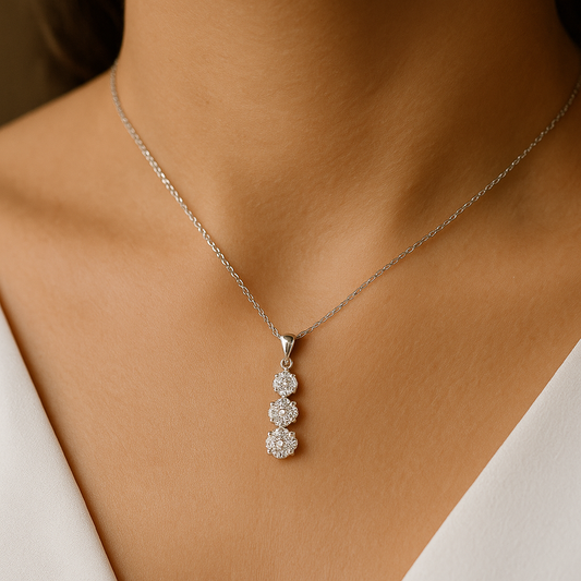 Colgante Diamantes Degradé