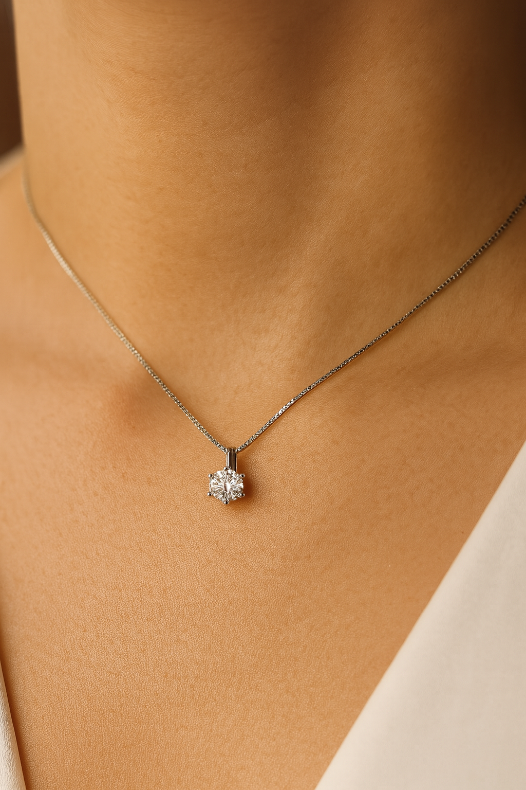 Punto de Luz 0.40 ct en Platino