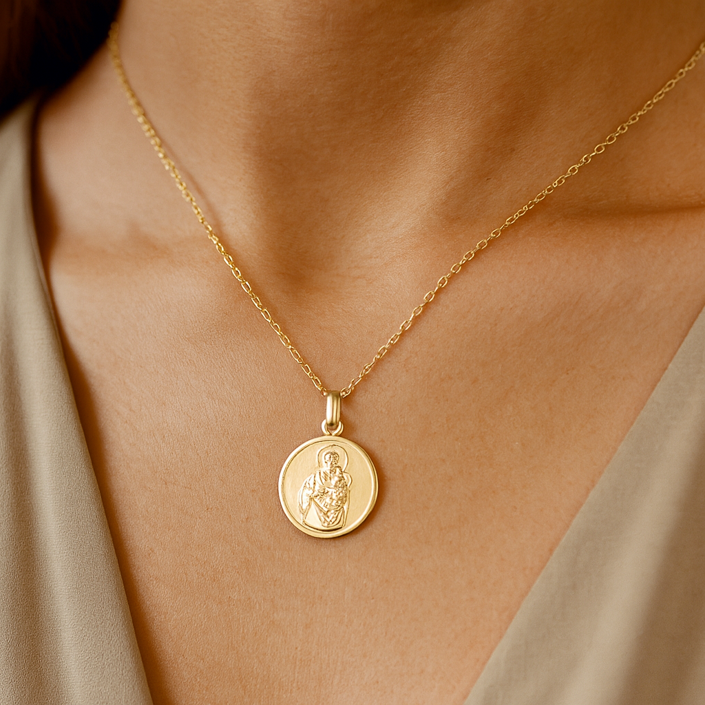 Escapulario Oro 18k