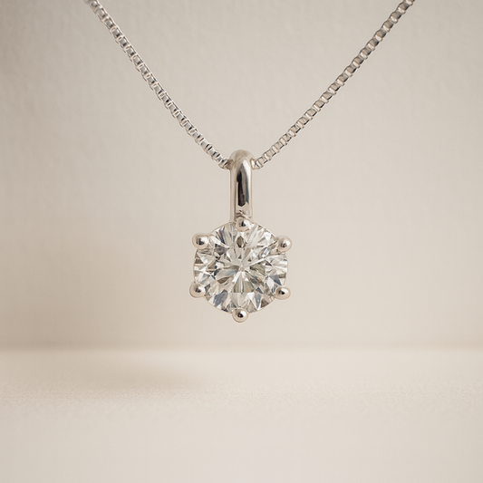 Punto de Luz 0.40 ct en Platino