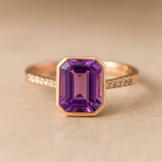 anillo-oro-rosado-18k-almudena-amatista-diamantes-rose-joyas