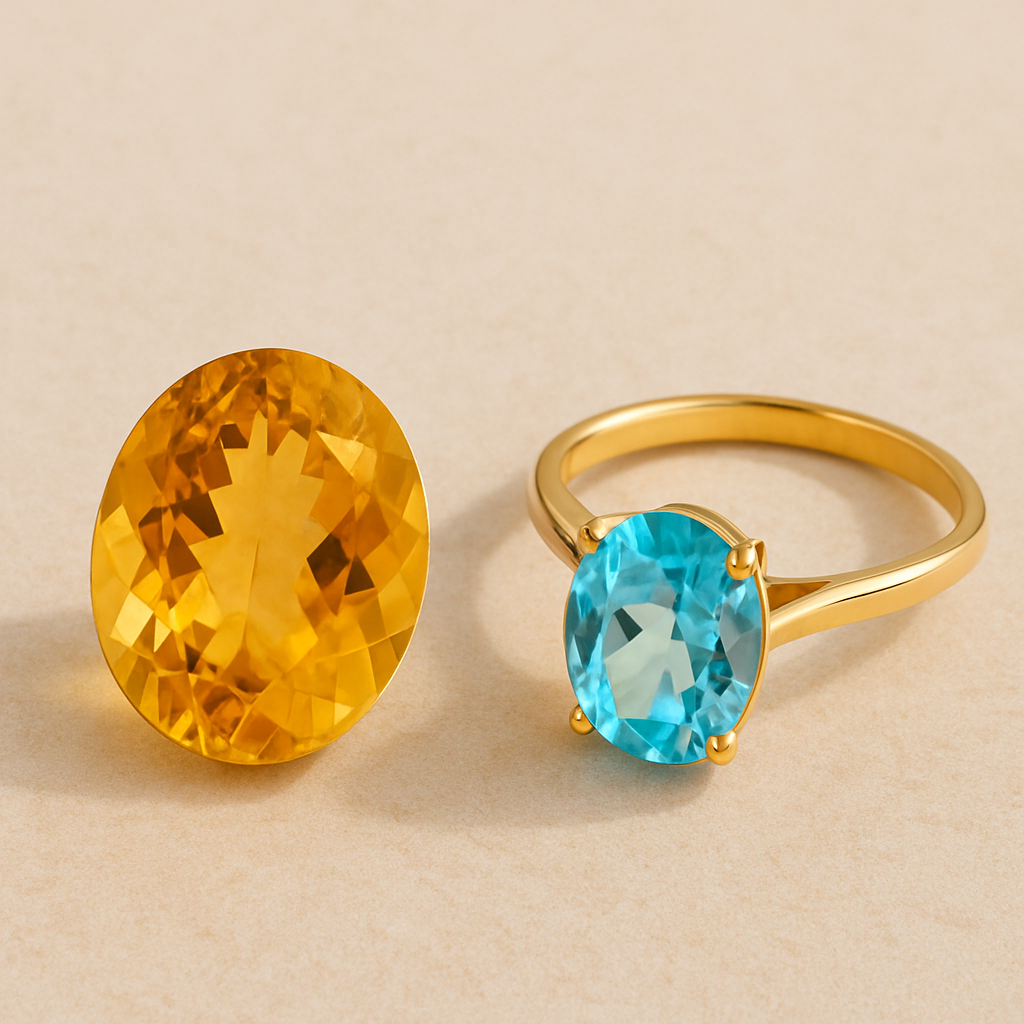 Citrino y Topacio: las piedras que iluminan noviembre