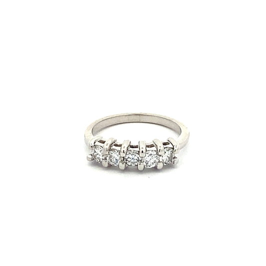 Anillo Quintillo de Diamantes