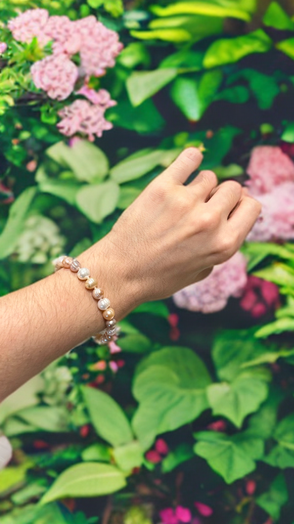 Brazalete de Perlas Barrocas