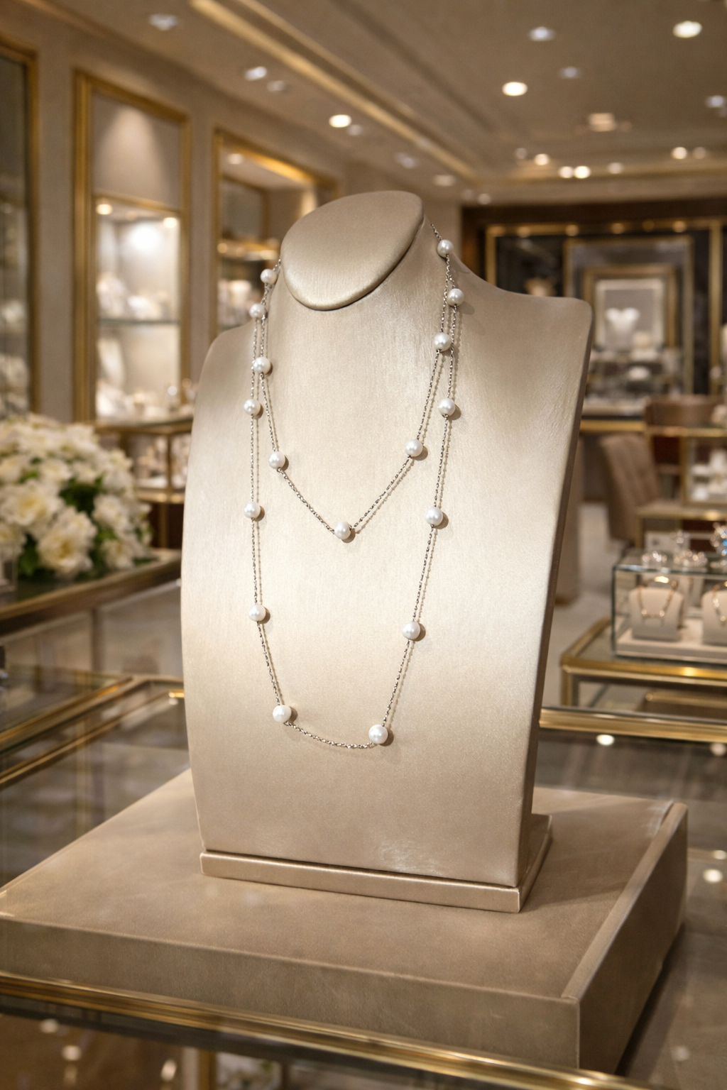 Collar Antoinette perlas cultivadas