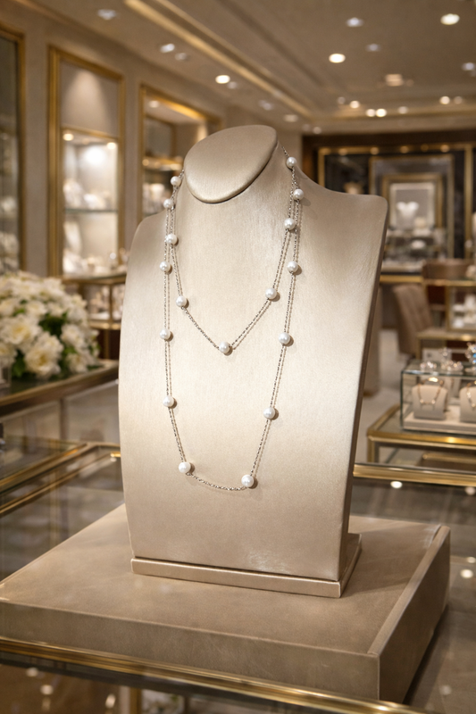 Collar Antoinette perlas cultivadas