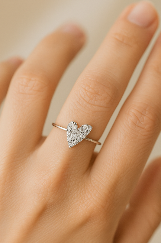 Anillo Wales oro blanco