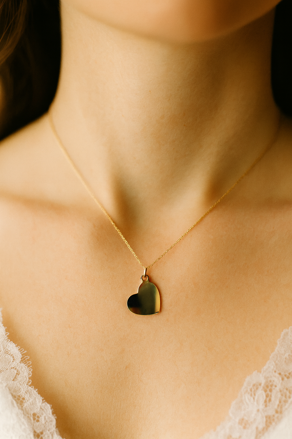 Colgante Corazón de Oro