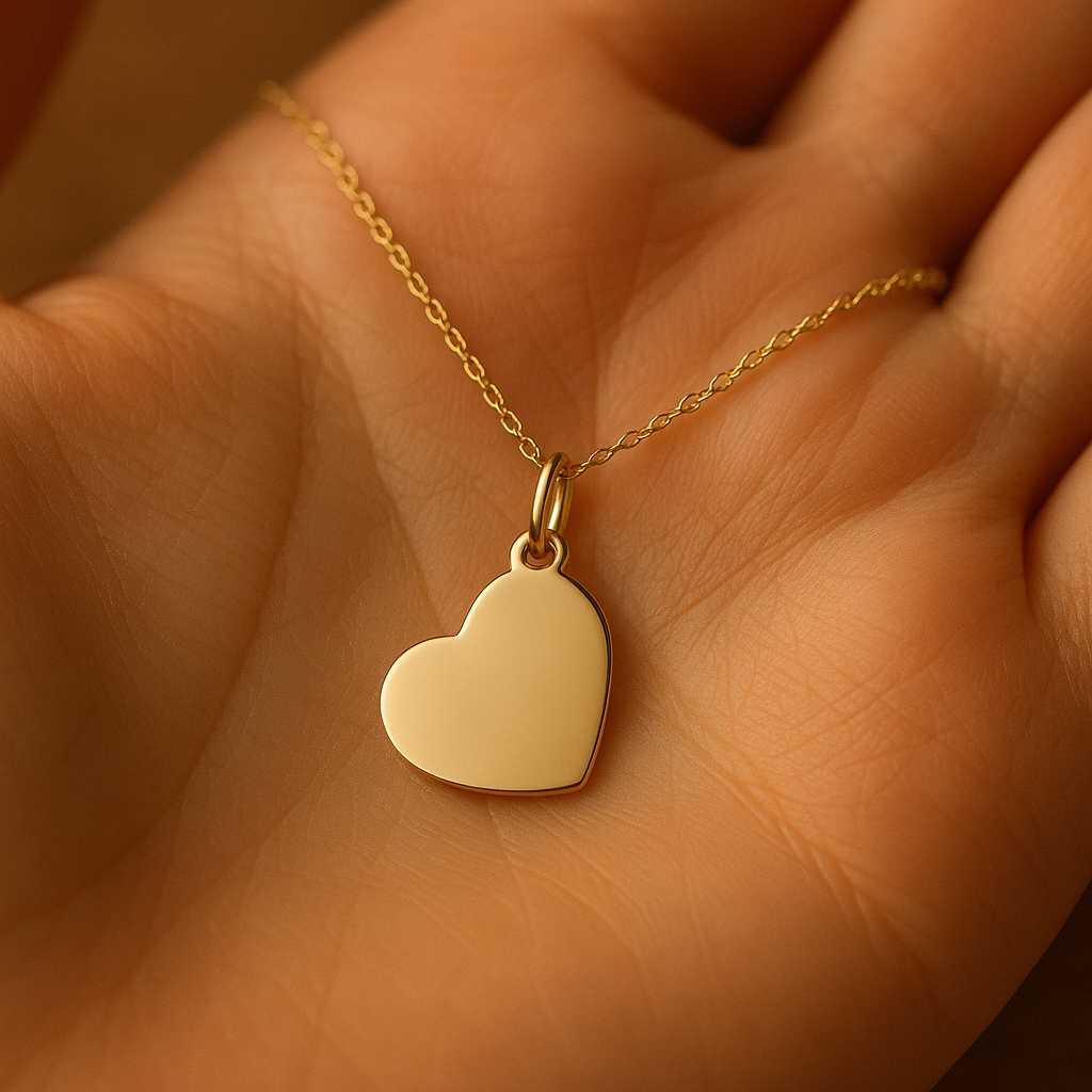 Colgante Corazón de Oro