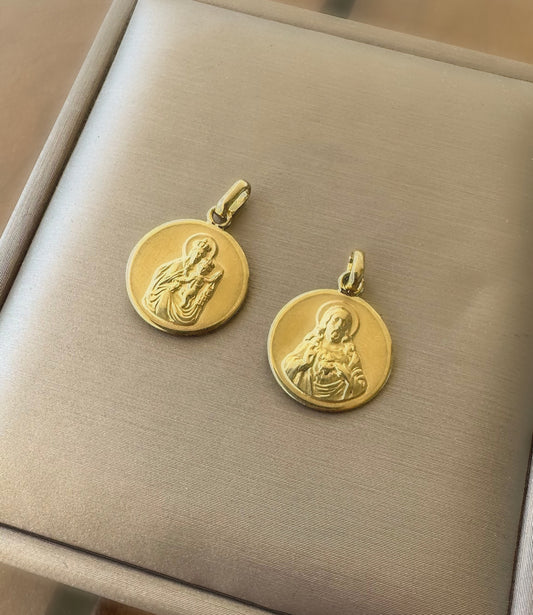 Escapulario Oro 18k