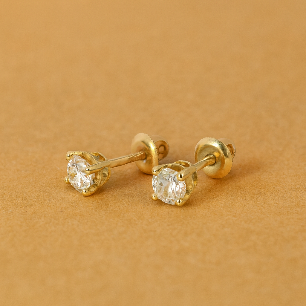 Aros Studs Diamantes