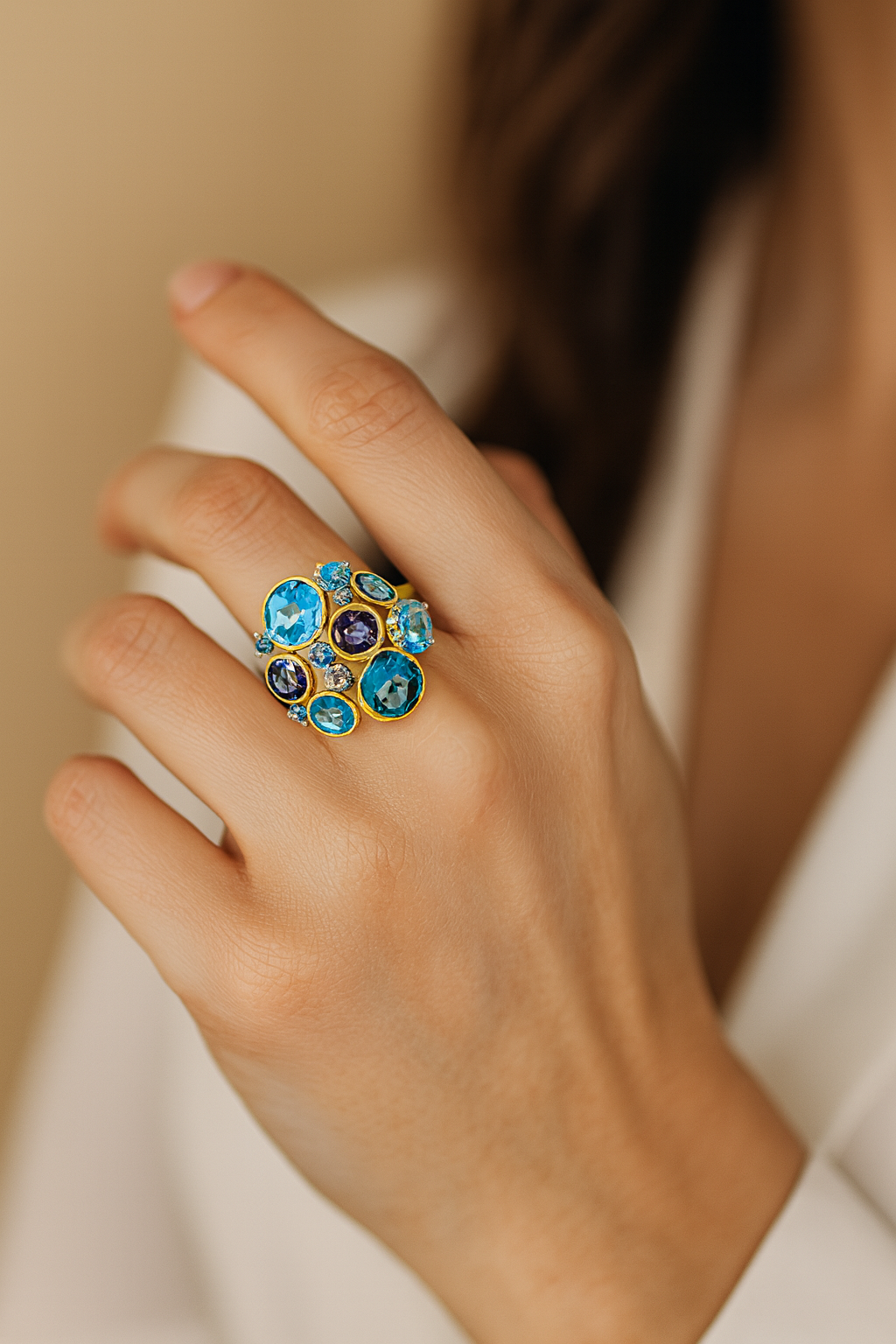 Anillo Gaudí Oro Amarillo