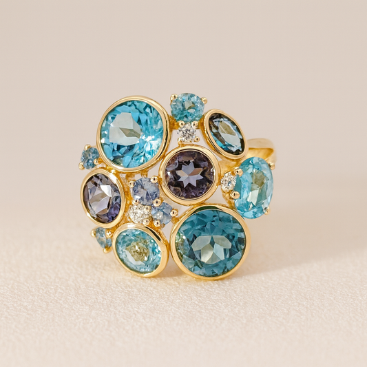 Anillo Gaudí Oro Amarillo