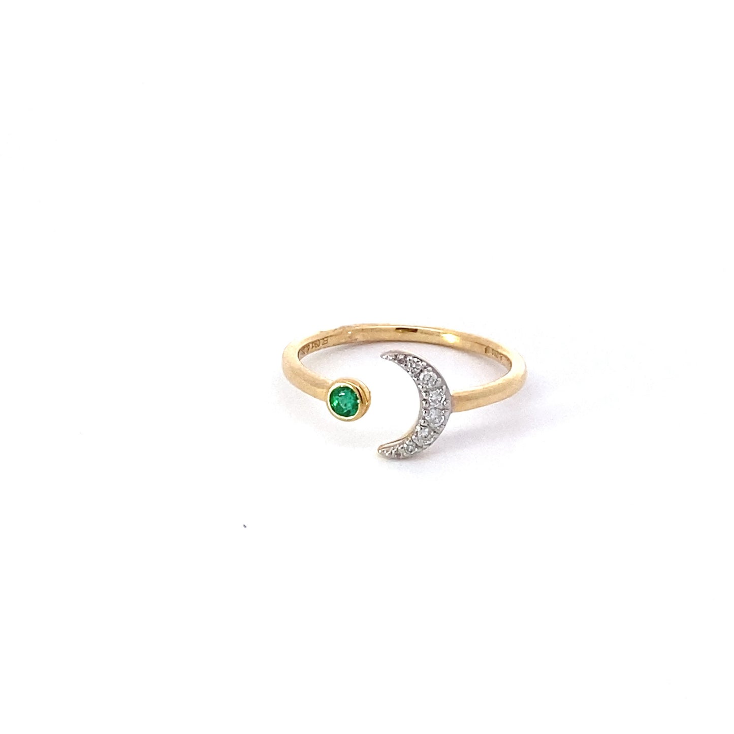 Anillo Luna Esmeralda