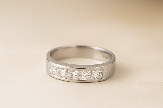 anillo-compromiso-cintillo-platino-diamantes-rose-joyas-corte- Princess