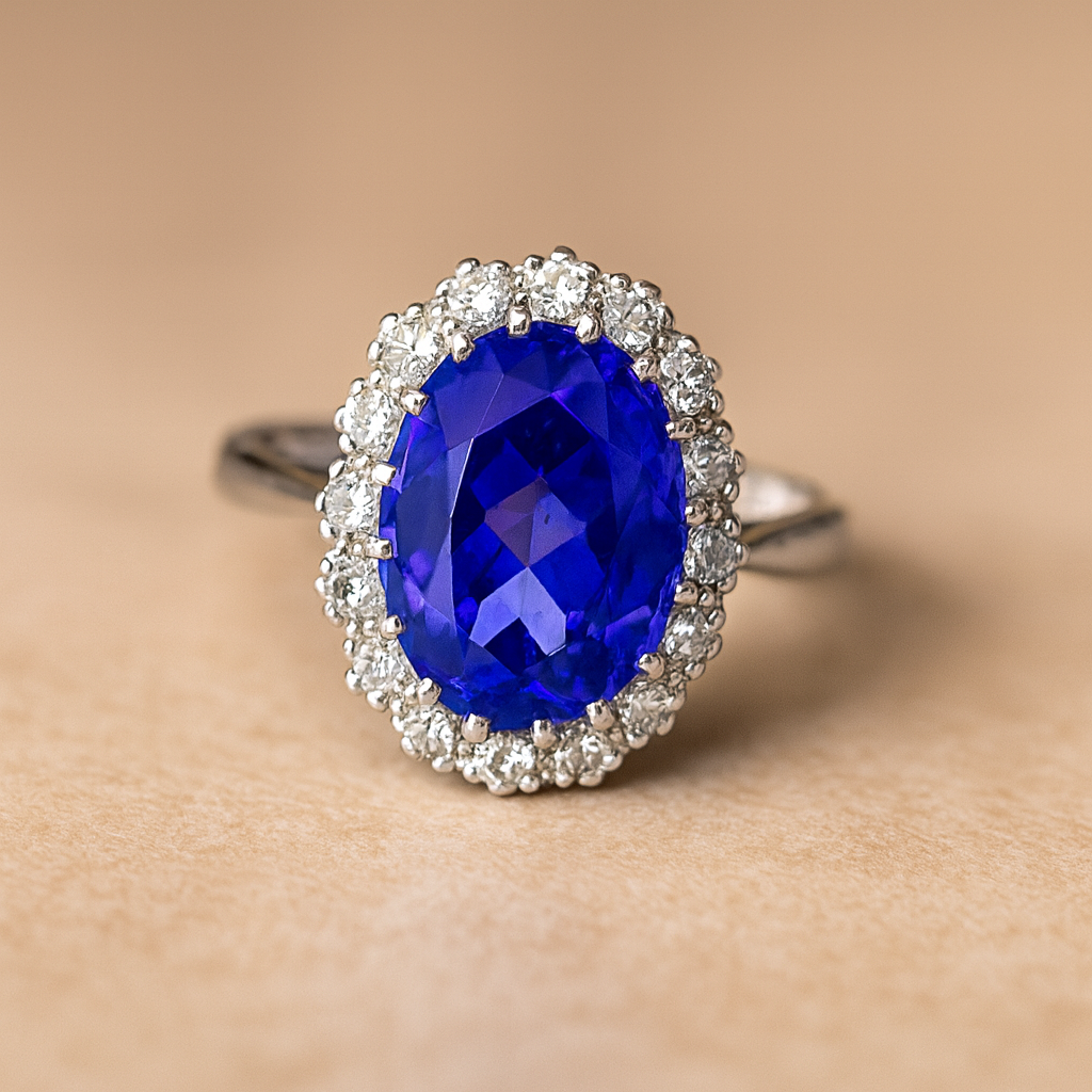 anillo-oro-blanco-18k-tanzanita-kilimanjaro-diamantesrose-joyas