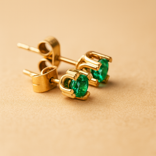 aros-esmeraldas-oro-18k-rose-joyas