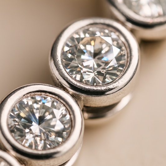 Pulsera tennis diamantes